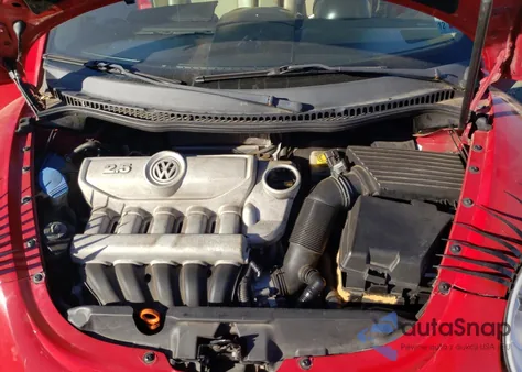 2008 Volkswagen New Beetle Convertible Se from USA, damaged, VIN 3VWRF31Y48M409216